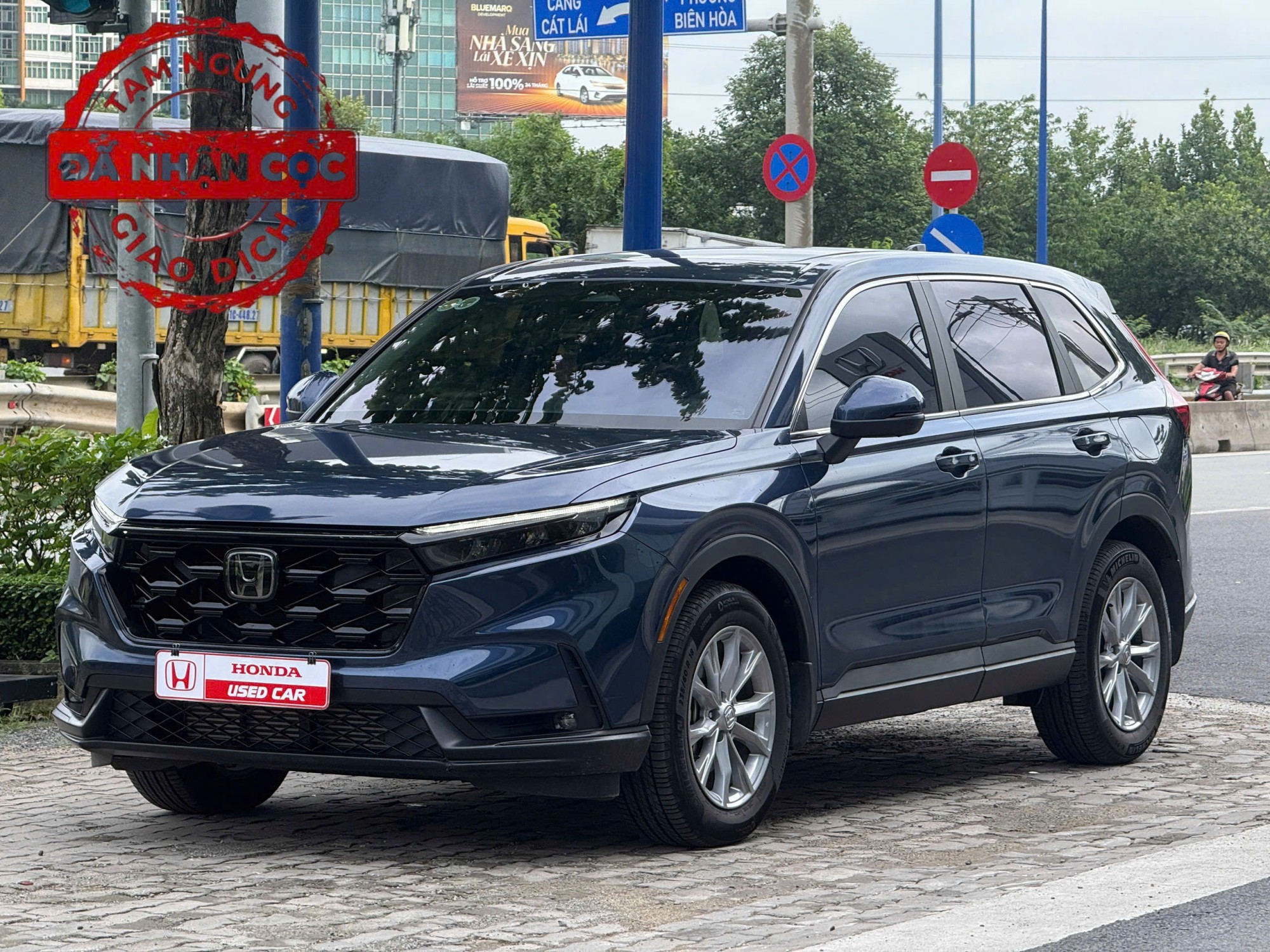Honda CR-V L AWD 2025 màu Xanh – Xe lướt 7.000 km | Honda Ô tô Sài Gòn – Quận 2